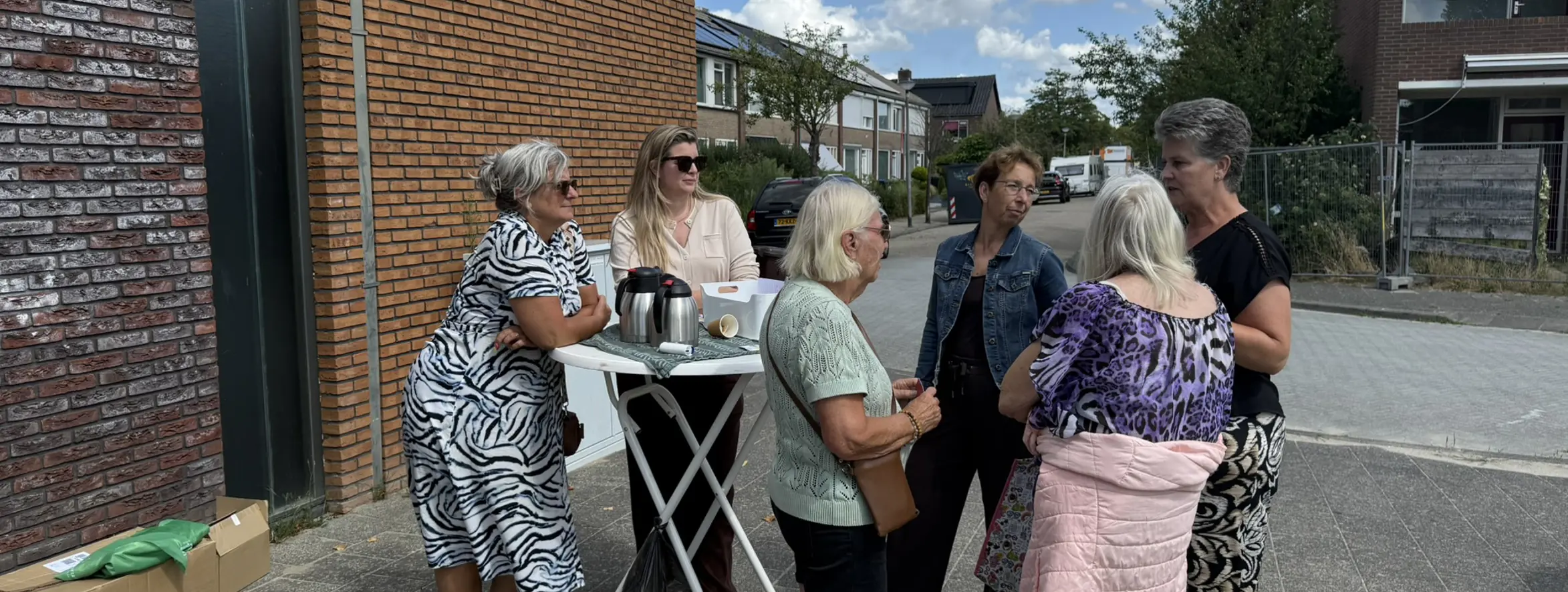 Buurtbakkie in Benthuizen